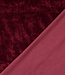 Madeline bordeaux - velvet sweater - ideaal voor homewear
