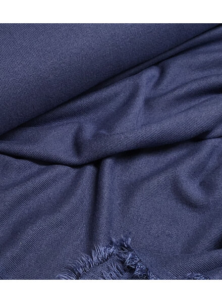 marineblauw - prachtig dubbel (interlock) gebreid