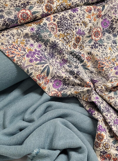 mint - prachtig dubbel (interlock) gebreid