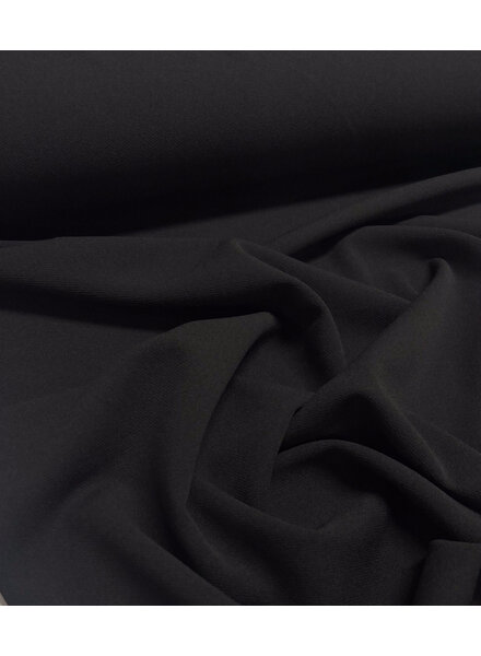 black - punta di roma with twill structure