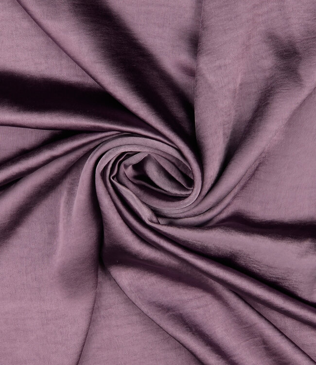 Madeline mauve - prachtige satijn - high drape