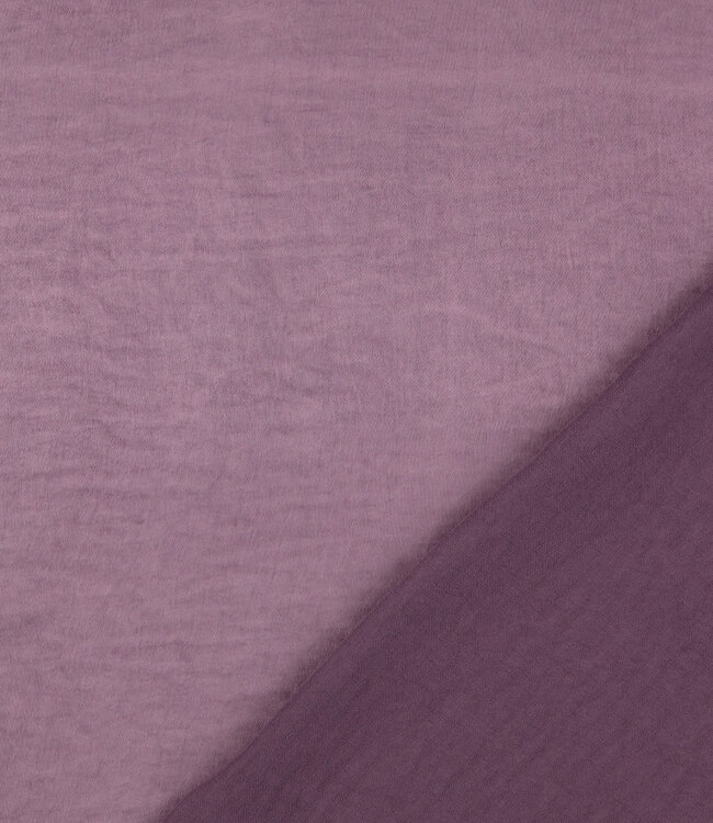 Madeline mauve - prachtige satijn - high drape