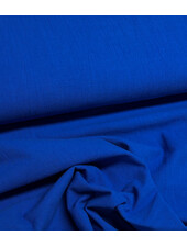 kobalt - katoen linnenlook