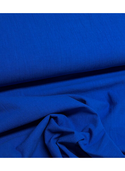 cobalt - cotton linen look