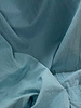 turquoise- katoen linnenlook