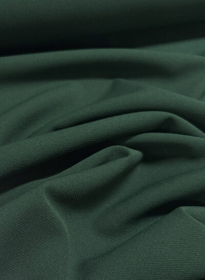 bottle green - punta di roma with twill structure