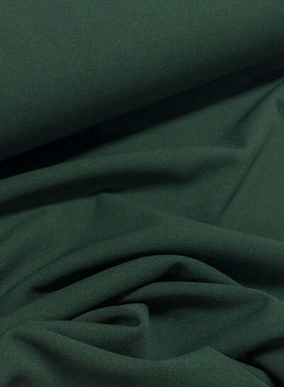 bottle green - punta di roma with twill structure