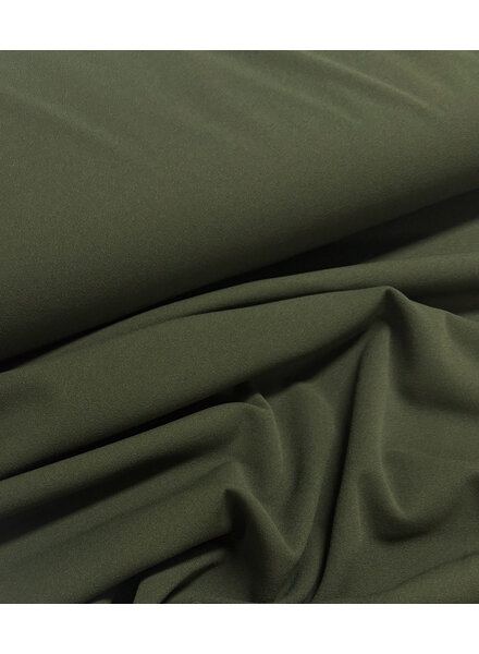 khaki - scuba crêpe