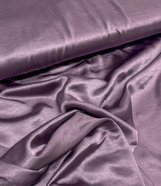 Madeline mauve - beautiful satin with a bit of stretch