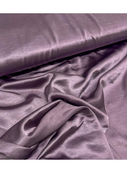 Madeline mauve - prachtige satijn - high drape