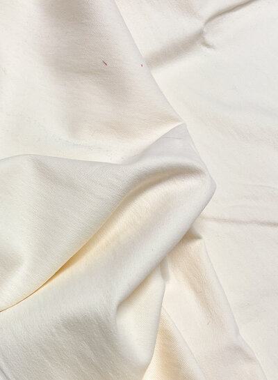 True Denim by M. comfort stretch denim - ecru 8 OZ