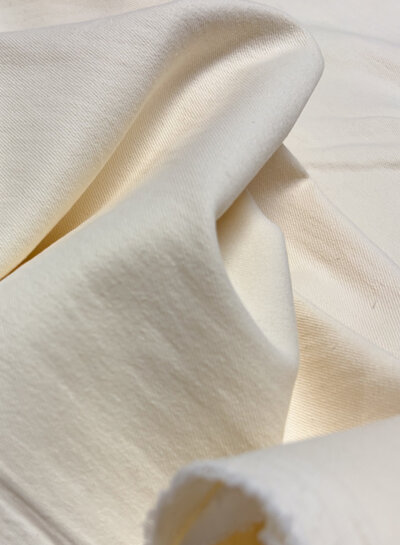 True Denim by M. comfort stretch denim - ecru 8 OZ