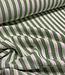 groene strepen - double gauze / tetra