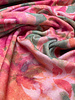 A la Ville groen en roze aquarel - fijne wool touch viscose tricot - prachtig breisel - Italiaanse makelij