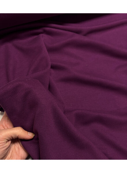 kardinaalpaars - mooi vast gebreide interlock rayonblend