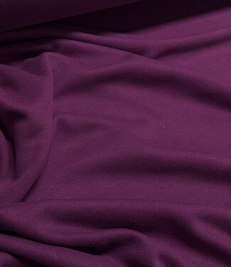 kardinaalpaars - mooi vast gebreide interlock rayonblend