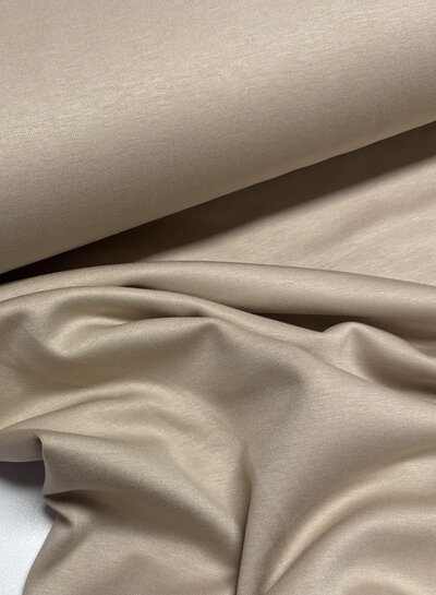 beige - scuba modal knit