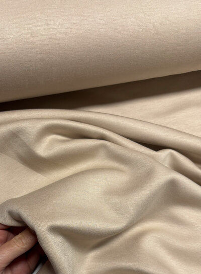 beige - scuba modal knit
