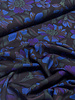 A la Ville flowers by night - beautiful Italian woven viscose