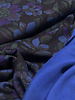 A la Ville flowers by night - prachtige Italiaanse geweven viscose