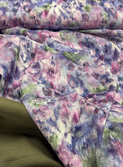 A la Ville Knipmode seersucker met een beetje stretch