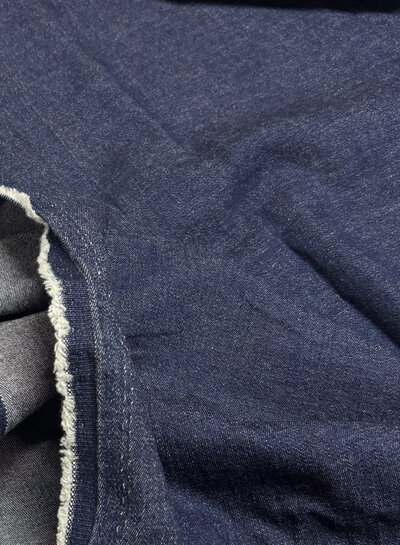 True Denim by M. comfort Stretch Denim  - Original Indigo Denim - 8 oz