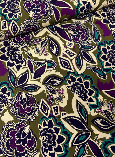 A la Ville autumn Maharani - geweven viscose