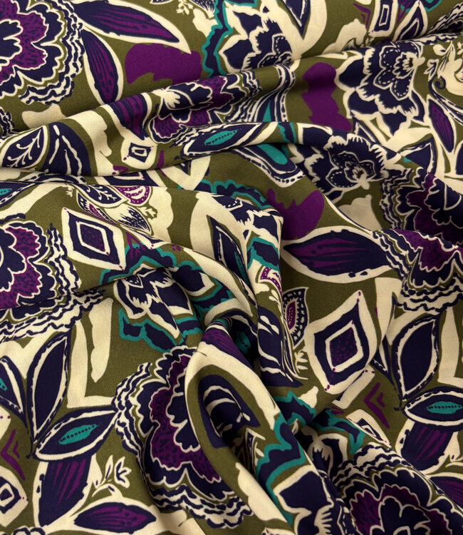 A la Ville autumn Maharani - geweven viscose