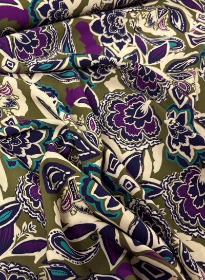 A la Ville autumn Maharani - geweven viscose