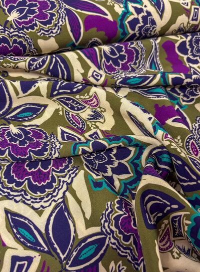 A la Ville autumn Maharani - geweven viscose