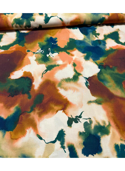 A la Ville autumn drift - beautiful Italian woven viscose Knipmode