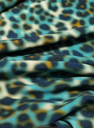 A la Ville frosted wildcat - viscose crepe