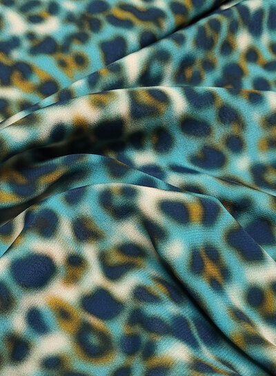 A la Ville frosted wildcat - viscose crepe