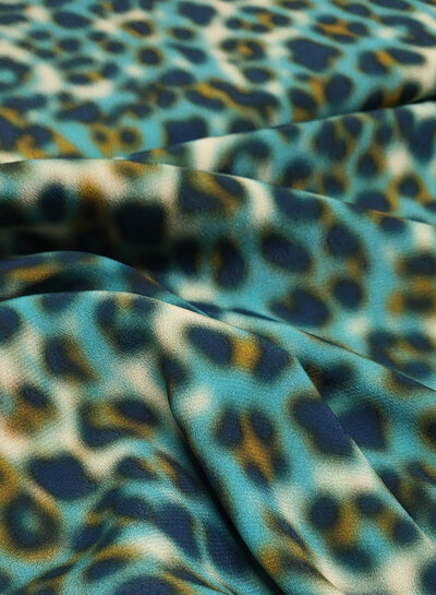 A la Ville frosted wildcat - viscose crepe