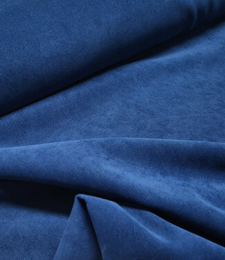 A la Ville petrol blue - beautiful velvet with twill binding