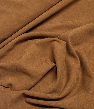 A la Ville cognac - beautiful velvet with twill binding