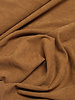 A la Ville cognac - beautiful velvet with twill binding
