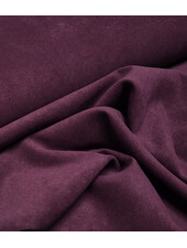 A la Ville mauve wine (aubergine) - beautiful velvet with twill binding