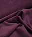 A la Ville mauve wine (aubergine) - prachtige velours met  twill binding