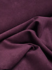 A la Ville mauve wine (aubergine) - prachtige velours met  twill binding