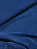 A la Ville petrol blue - beautiful velvet with twill binding