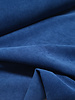 A la Ville petrol blue - beautiful velvet with twill binding