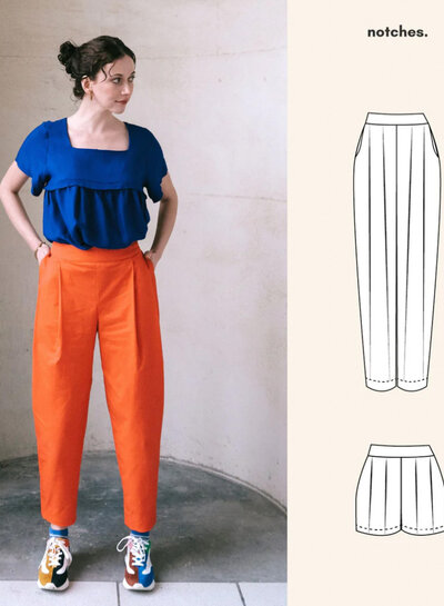 Notches Paula pants / shorts - Notches