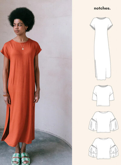 Notches Billy t-shirt / dress - Notches