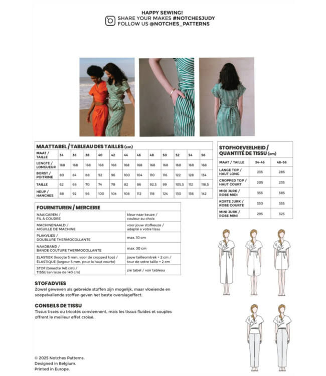 Notches Judy top / jurk - Notches