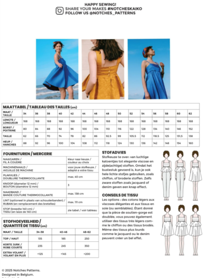 Notches Kaiko top / jurk  - Notches