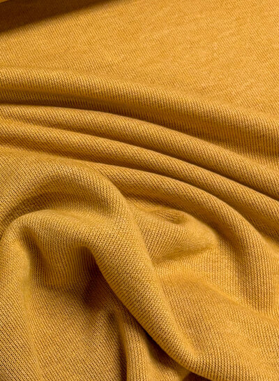ochre - beautiful double (interlock) knit