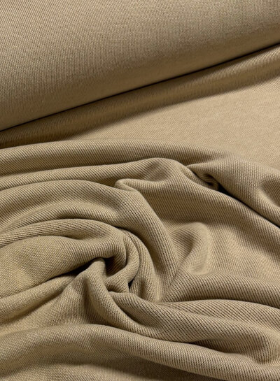 beige - beautiful double (interlock) knit