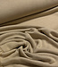beige - prachtig dubbel (interlock) gebreid