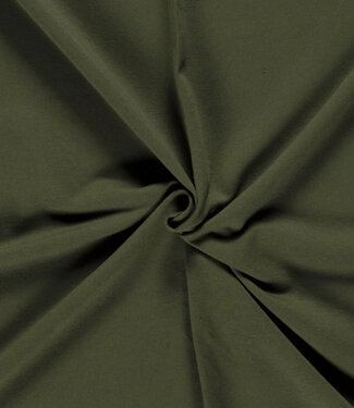 Madeline effen french terry - khaki  OEKO TEX